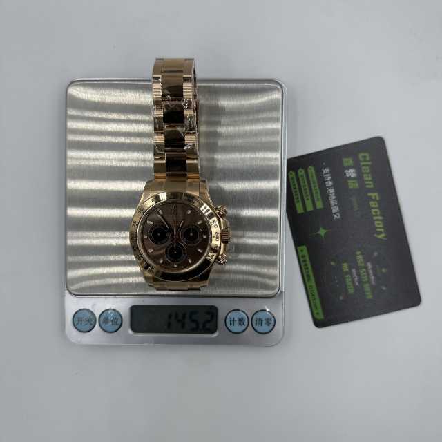 Clean廠Rolex地通拿V3m116505玫瑰金朱古力實拍
