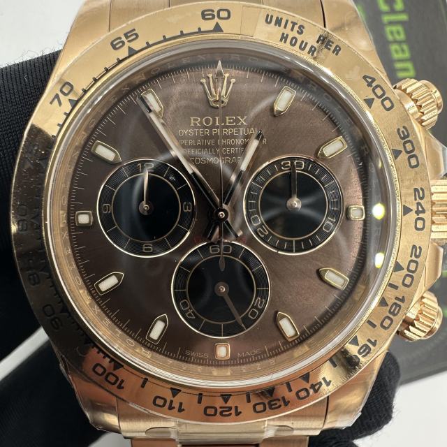 Clean廠Rolex地通拿V3m116505玫瑰金朱古力實拍