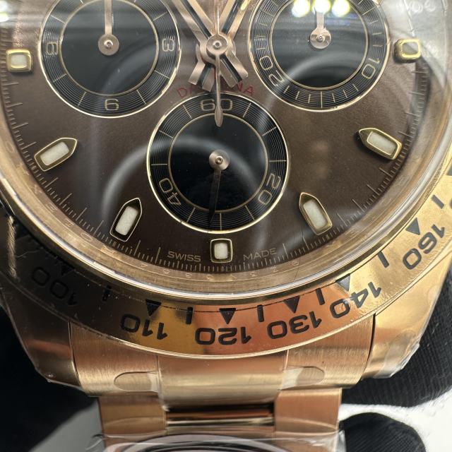 Clean廠Rolex地通拿V3m116505玫瑰金朱古力實拍