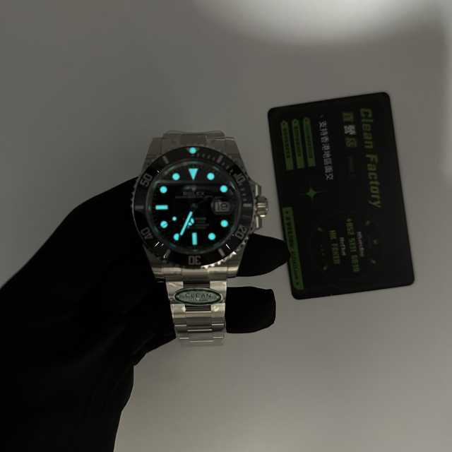 Clean廠勞力士黑水鬼m126610ln-0001實拍