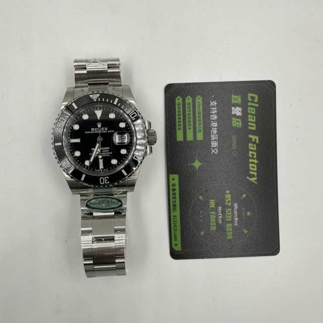 Clean廠勞力士黑水鬼m126610ln-0001實拍