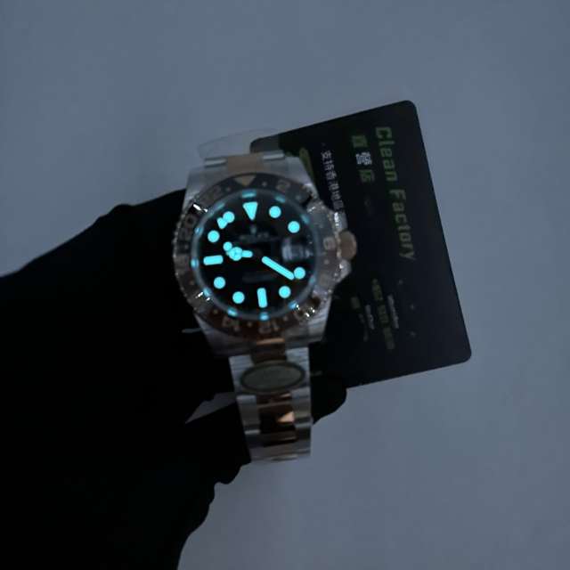 ARF廠勞力士GMT間金沙士圈126711配重版175克