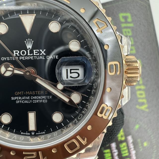 ARF廠勞力士GMT間金沙士圈126711配重版175克