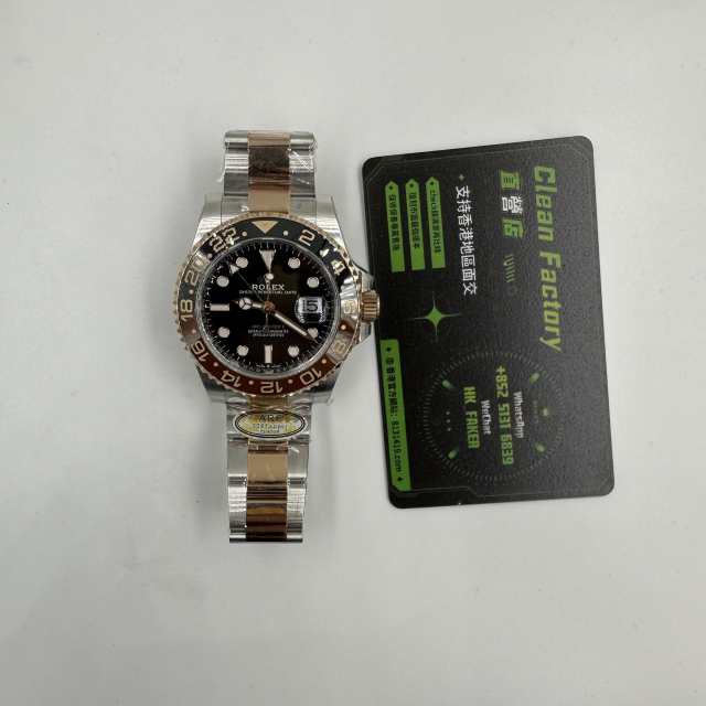 ARF廠勞力士GMT間金沙士圈126711配重版175克