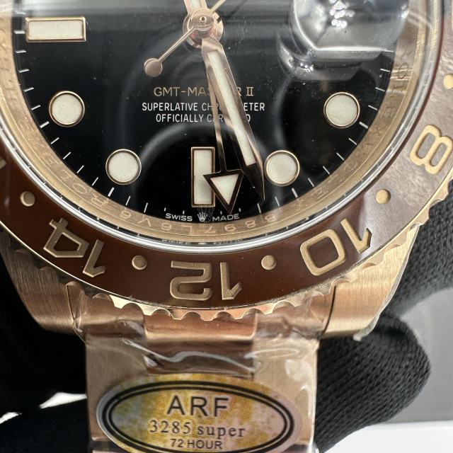 ARF廠勞力士格林尼治GMT126715大閘蟹一體3285機芯