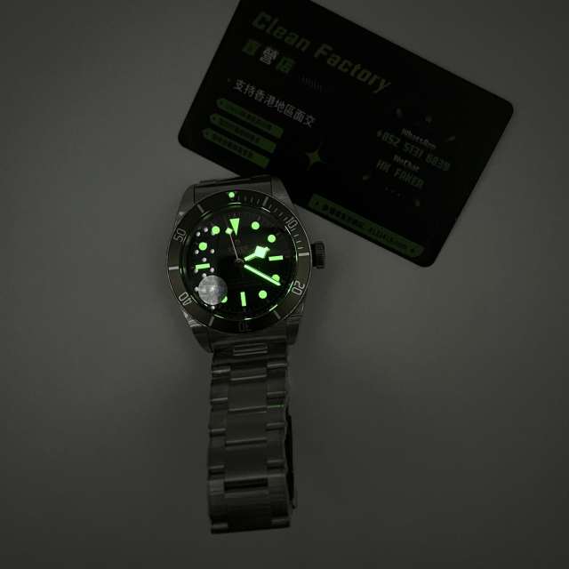 ZF廠帝舵碧彎系列M79230G橄欖綠41mm