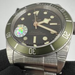 ZF廠帝舵碧彎系列M79230G橄欖綠41mm