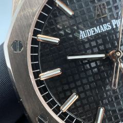 APS廠AP15500OR改裝代用錶盤升級18K包金真實案例