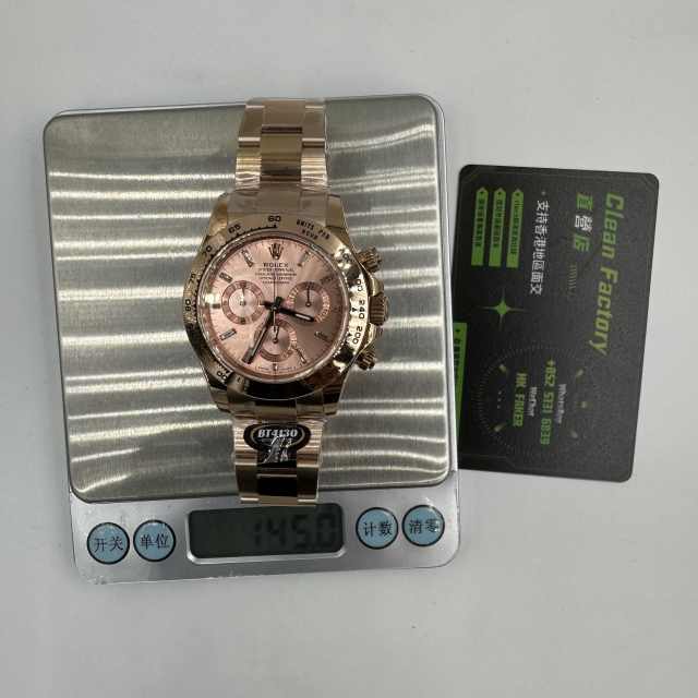 BT廠勞力士地通拿V3m116505-0012粉冰糖
