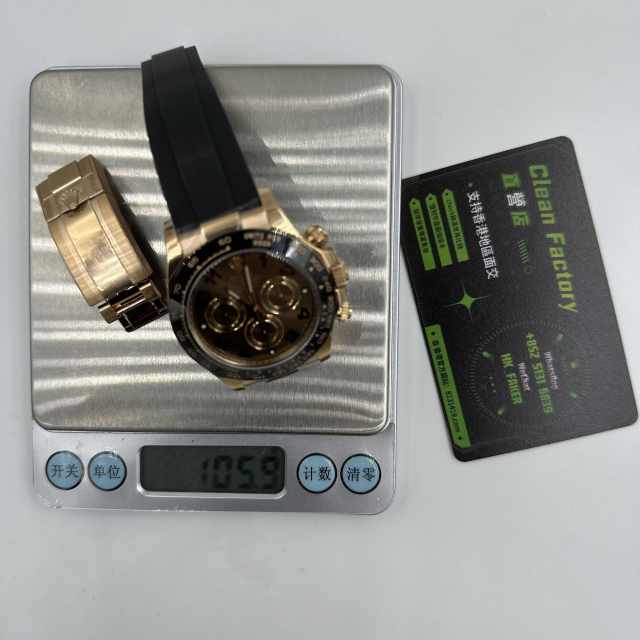 Clean廠膠帶地通拿m116515ln-0015玫瑰金啡面實拍