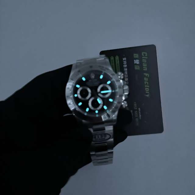 Clean廠黑鋼迪116520-C廠地通拿V3丹東4130機芯實拍