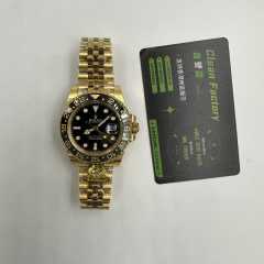 G廠勞力士格林尼治GMT配重款m126718皮蛋圈184克