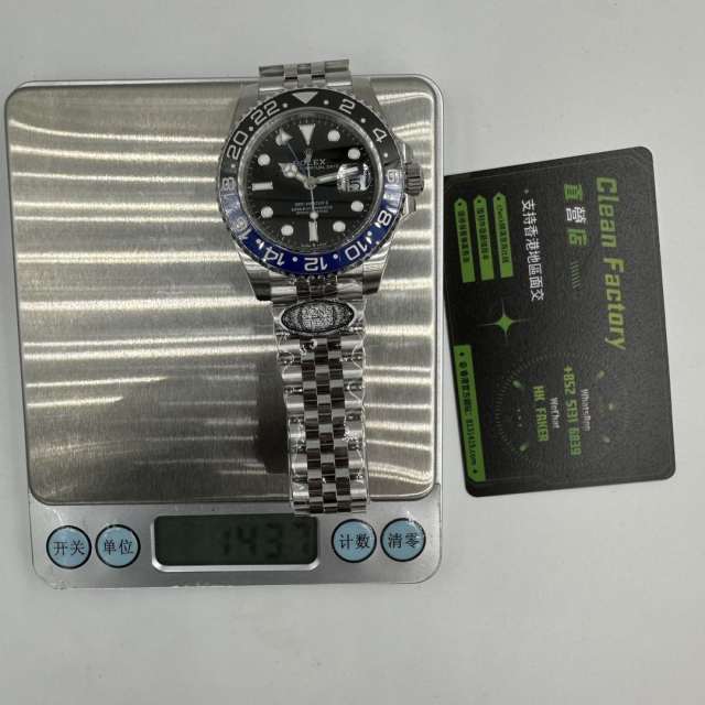 C廠勞力士格林尼治國米圈Batman五珠鏈