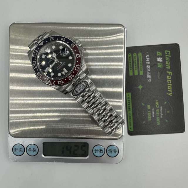 Clean廠勞力士GMT可樂圈m126710五銖鏈MK4圈口