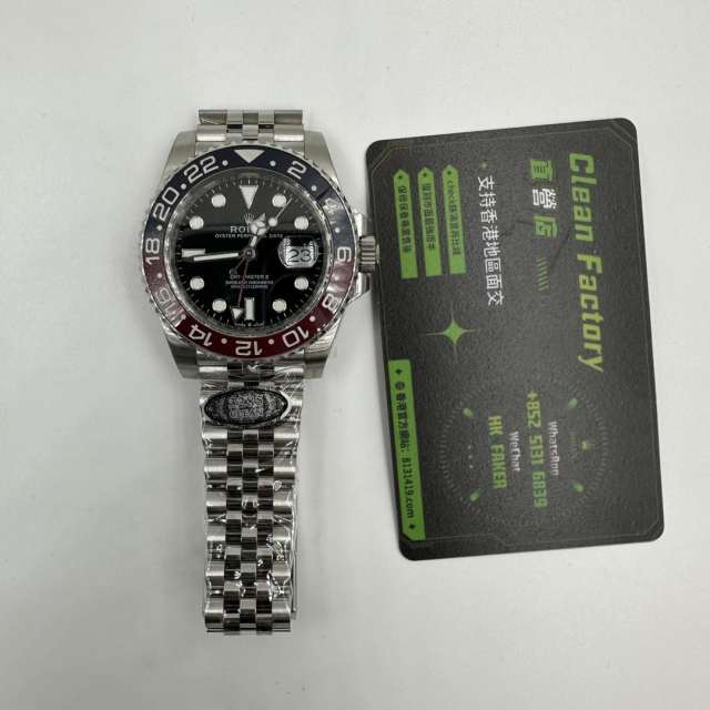 Clean廠勞力士GMT可樂圈m126710五銖鏈MK4圈口