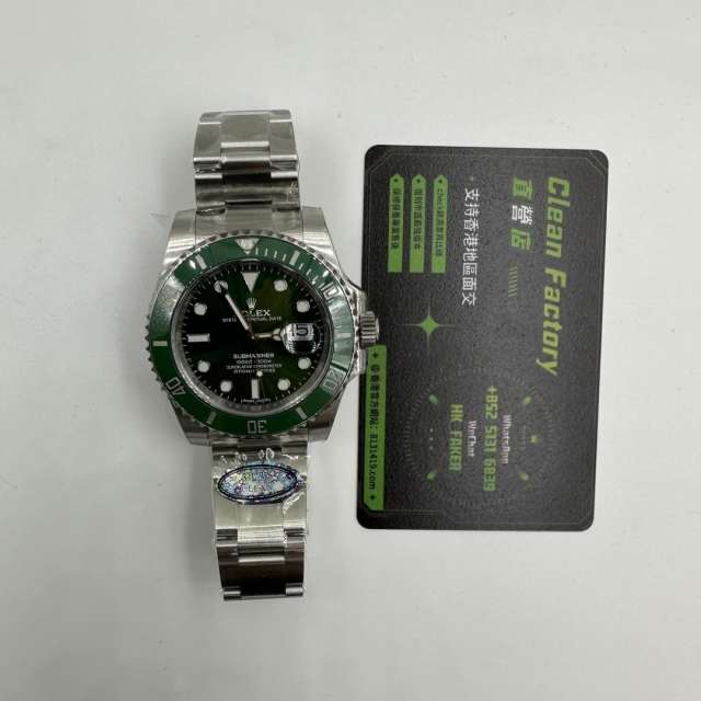 Clean廠勞力士潛航者116610lv綠水鬼V5版實拍