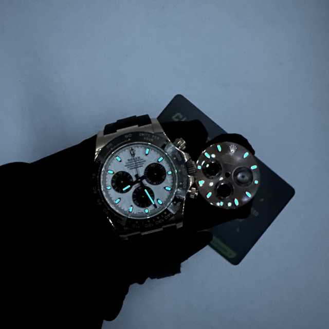 BT廠勞力士玫瑰金地通拿m116515改裝隕石面