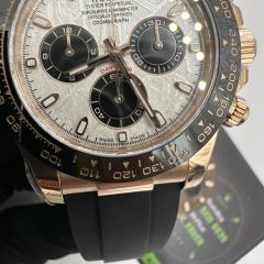 BT廠勞力士玫瑰金地通拿m116515改裝隕石面