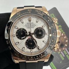 BT廠勞力士玫瑰金地通拿m116515改裝隕石面