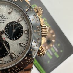 BT廠勞力士玫瑰金地通拿m116515改裝隕石面