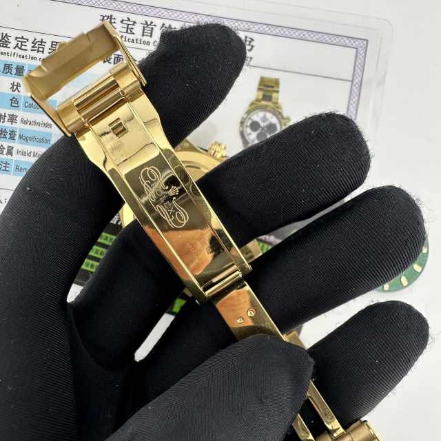 Clean廠綠金地改裝真隕石錶盤升級18K包金案例