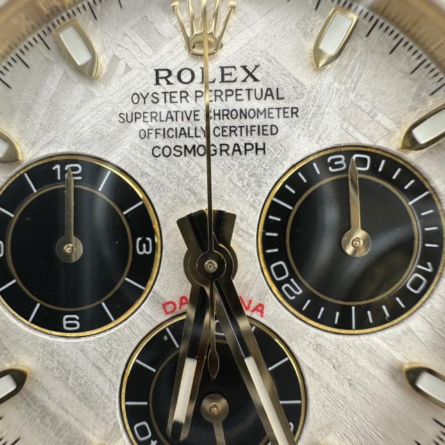 Clean廠綠金地改裝真隕石錶盤升級18K包金案例