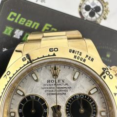 Clean廠綠金地改裝真隕石錶盤升級18K包金案例