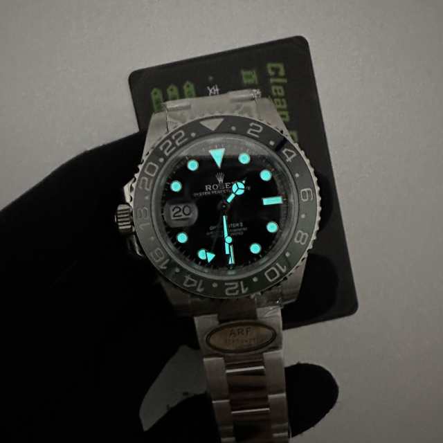 ARF廠勞力士GMT雪碧圈m126720一體3285機芯