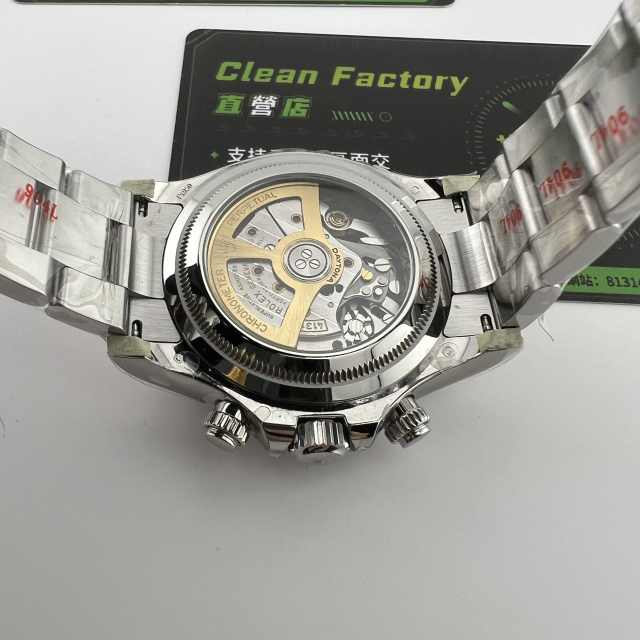 Clean廠勞力士冰藍地m126506-0001背透上海4131機芯