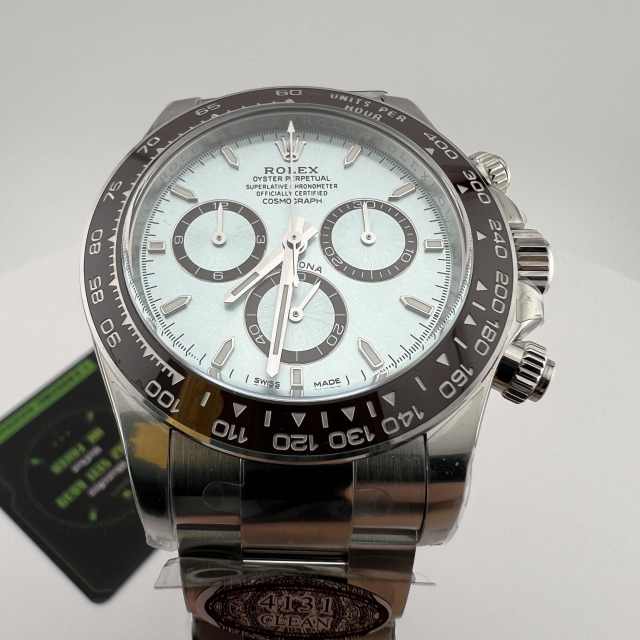 Clean廠勞力士冰藍地m126506-0001背透上海4131機芯