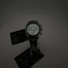 Clean廠勞力士冰藍地m126506-0001背透上海4131機芯