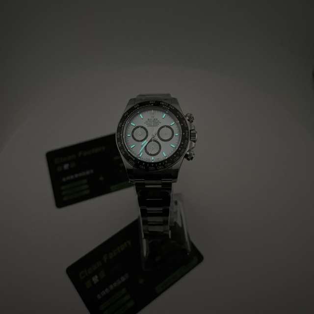 Clean廠勞力士冰藍地m126506-0001背透上海4131機芯
