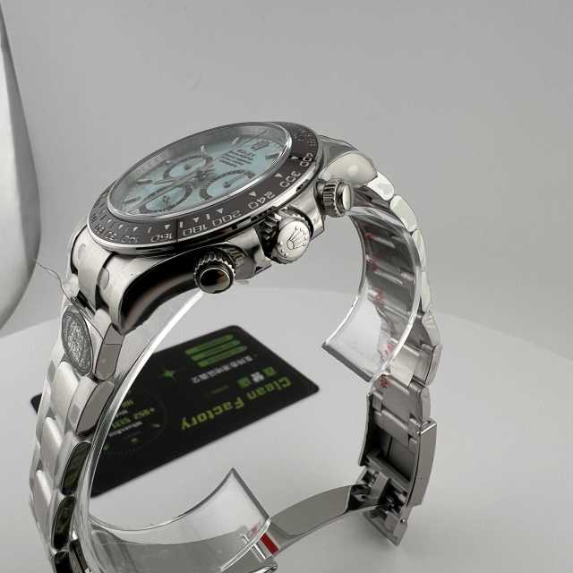 Clean廠勞力士冰藍地m126506-0001背透上海4131機芯