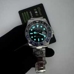 Clean廠勞力士格林尼治國米圈三板帶丹東3285機芯