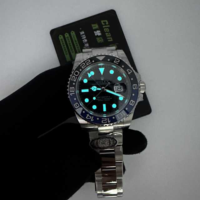 Clean廠勞力士格林尼治國米圈三板帶丹東3285機芯