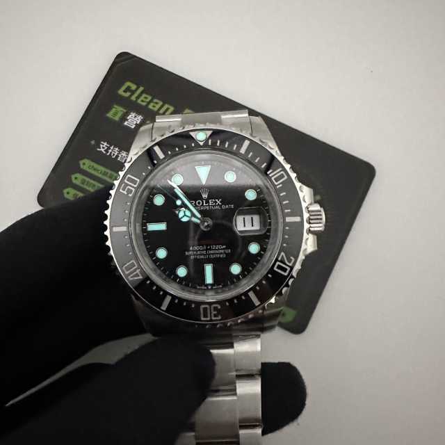 VS廠勞力士單紅鬼王m126600-0002實拍