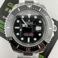 VS廠勞力士單紅鬼王m126600-0002實拍