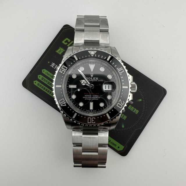 VS廠勞力士單紅鬼王m126600-0002實拍