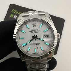 Clean廠勞力士日誌型m126334-0010白面