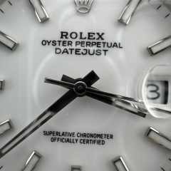 Clean廠勞力士日誌型m126334-0010白面