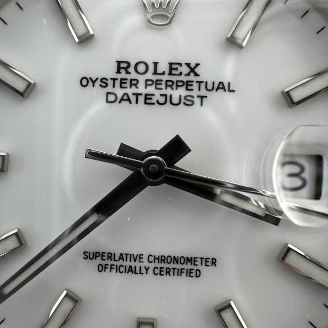 Clean廠勞力士日誌型m126334-0010白面