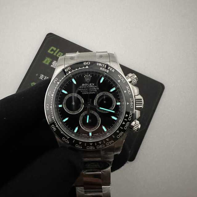 Clean廠勞力士地通拿m126500ln-0002黑陶地4131實拍