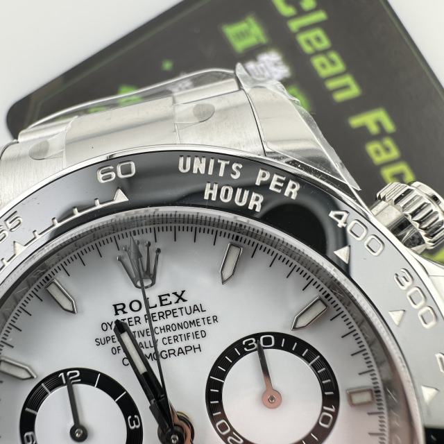 Clean廠勞力士地通拿m126500ln-0001熊貓地4131實拍