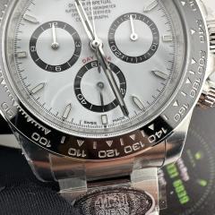 Clean廠勞力士地通拿m126500ln-0001熊貓地4131實拍