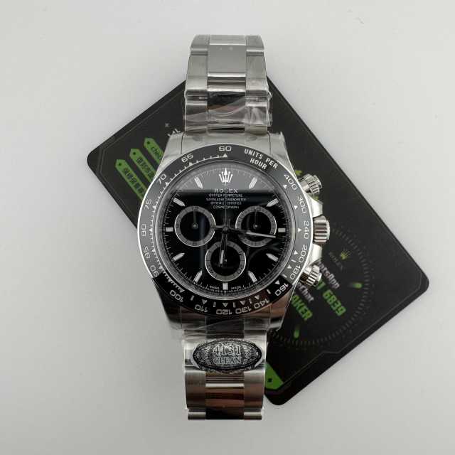 Clean廠勞力士地通拿m126500ln-0002黑陶地4131實拍