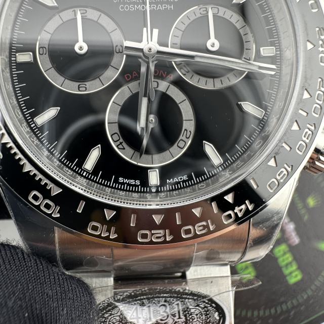 Clean廠勞力士地通拿m126500ln-0002黑陶地4131實拍