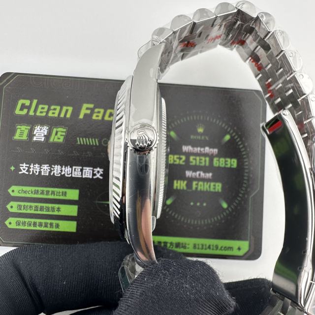 Clean廠勞力士m126334-0021綠蘿日誌