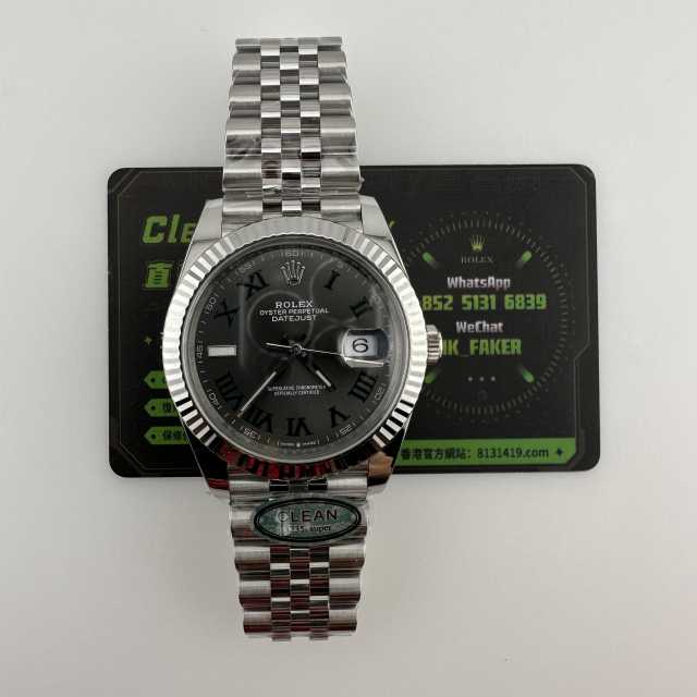 Clean廠勞力士m126334-0021綠蘿日誌