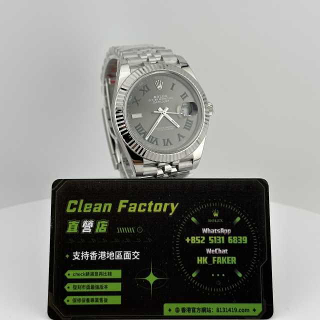 Clean廠勞力士m126334-0021綠蘿日誌