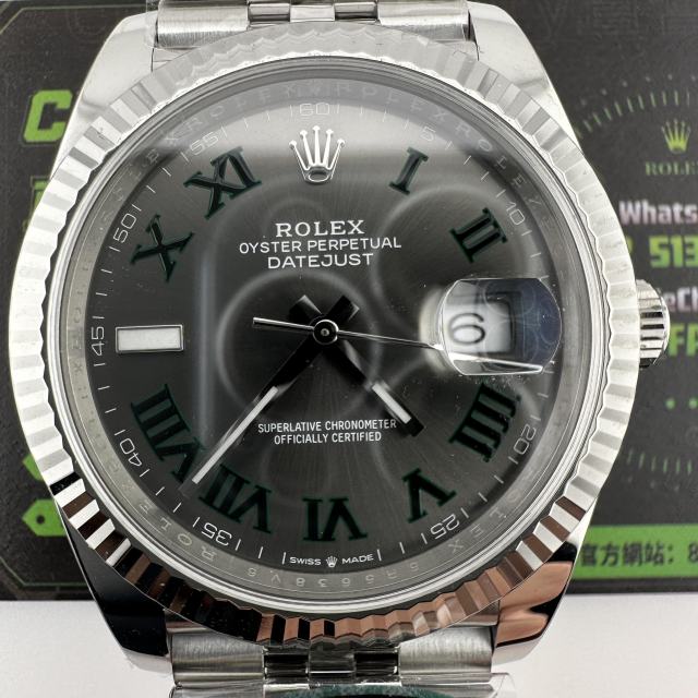 Clean廠勞力士m126334-0021綠蘿日誌